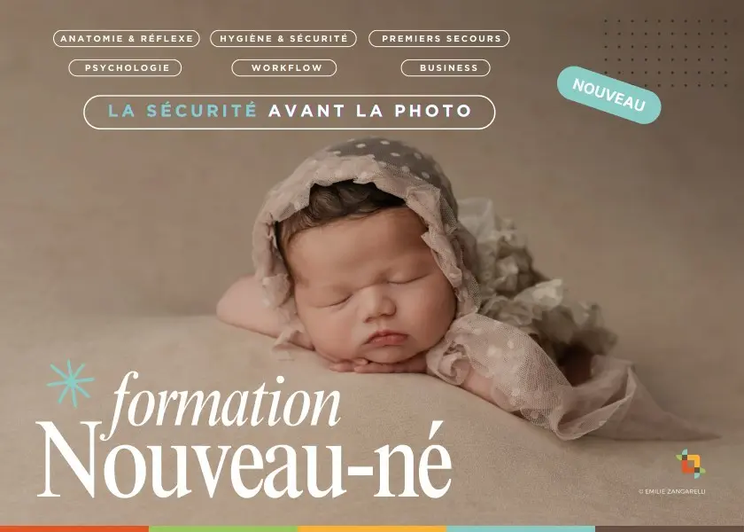 Formation hygiène et sécurité en photographie de nouveaux-nés