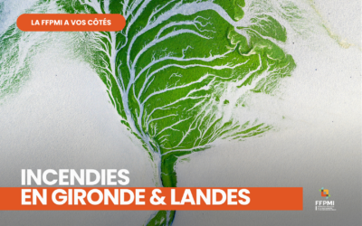 Incendies en Gironde et Landes